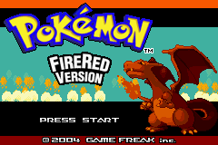 Pokemon - FireRed Version: Title